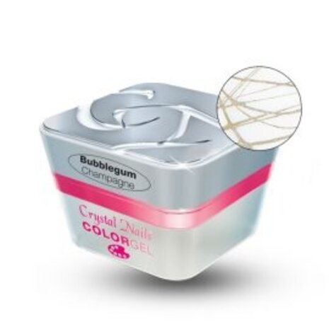 Crystal Nails Crystal Nails Bubble Gum Champagne TPO/HEMA vrij Crystal Nails Crystal Nails Bubble Gum Champagne TPO/HEMA vrij