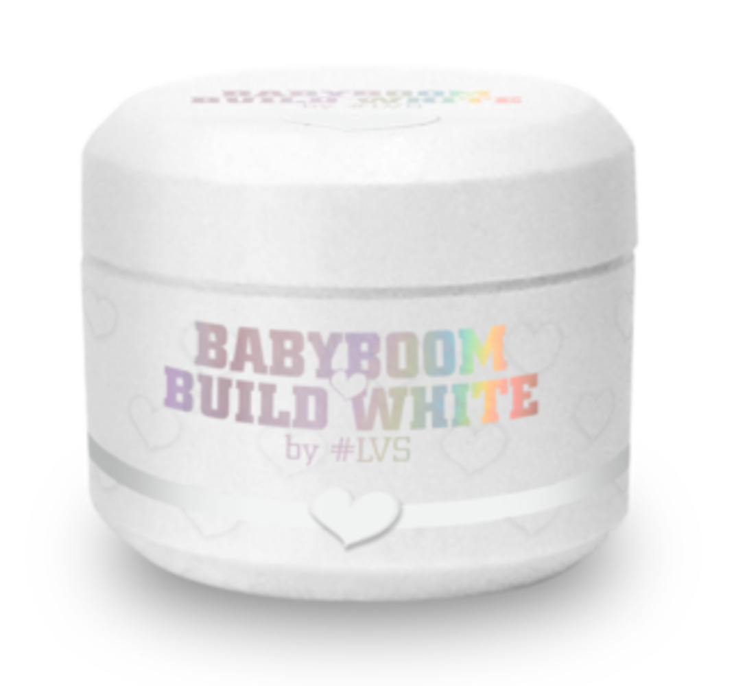 LoveNess LoveNess Babyboom Build White 50 ml by #LVS TPO/HEMA vrij OP=OP LoveNess LoveNess Babyboom Build White 50 ml by #LVS TPO/HEMA vrij OP=OP