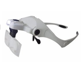 Blink Lashes Loupebril met LED Lamp Wit Blink Lashes Loupebril met LED Lamp Wit