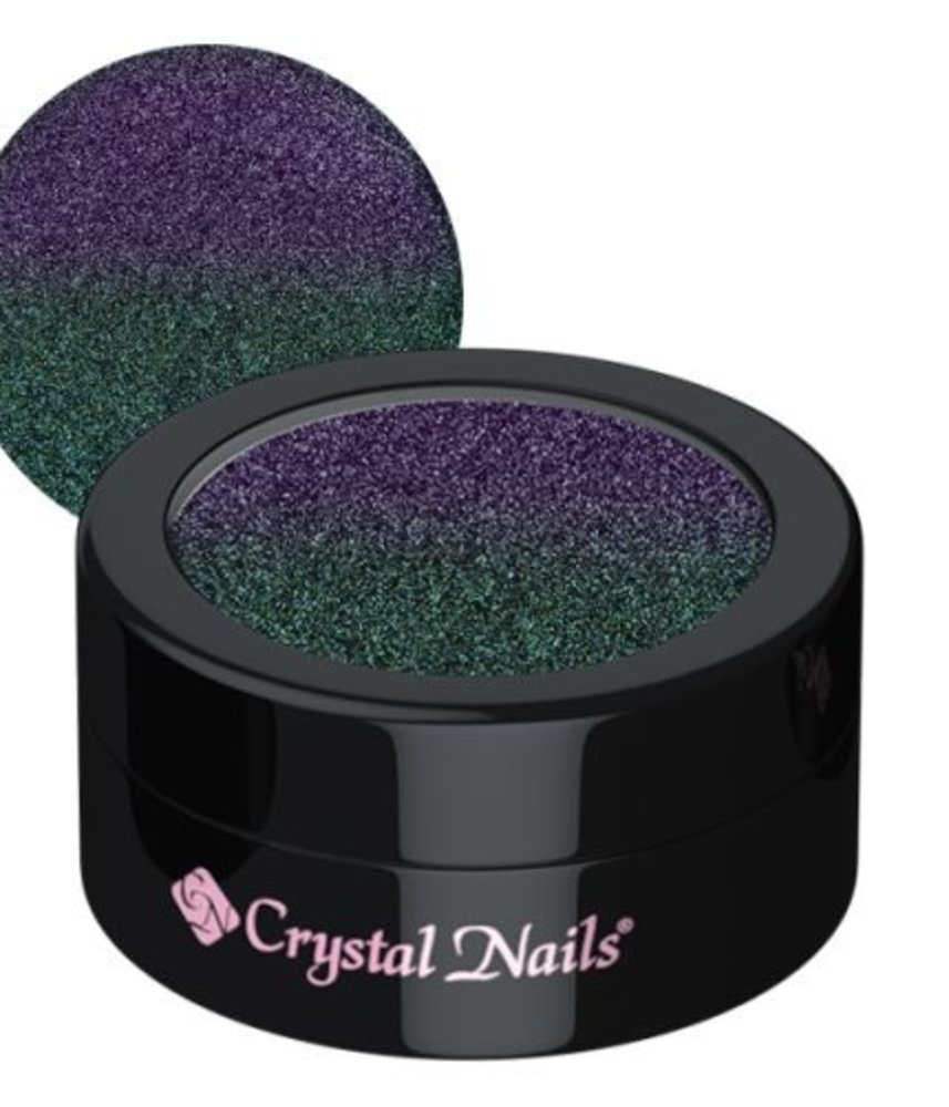 Crystal Nails Crystal Nails ChroMirror Pigment Tiger Eye Green