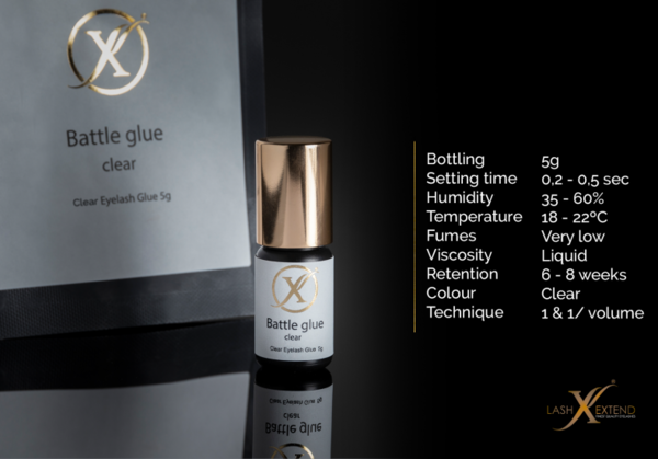 Lash eXtend Lash eXtend Battle Glue Clear 5 gram