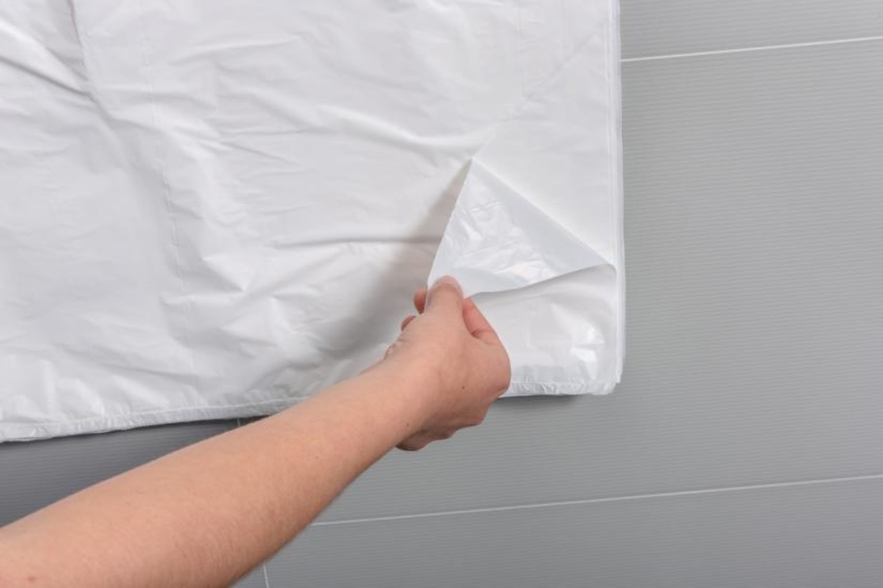 PBP PBP Wegwerp Schort PE WIT 140 x 100 cm 25 st - OP=OP