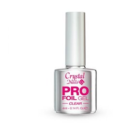 Crystal Nails Crystal Nails Pro Foil Gel Clear 4 ml *niet leverbaar* Crystal Nails Crystal Nails Pro Foil Gel Clear 4 ml *niet leverbaar*