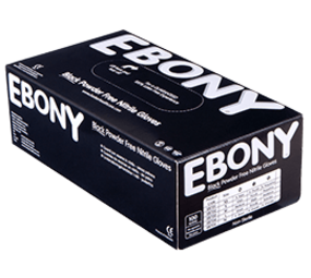 PBP EBONY Nitril Handschoenen ZWART 0,15 mm 100 stuks PBP EBONY Nitril Handschoenen ZWART 0,15 mm 100 stuks