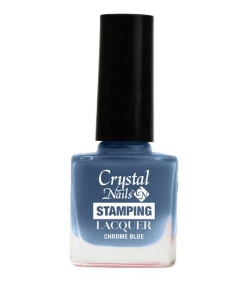 Crystal Nails Crystal Nails Stamping Lacquer Chrome Blue Crystal Nails Crystal Nails Stamping Lacquer Chrome Blue