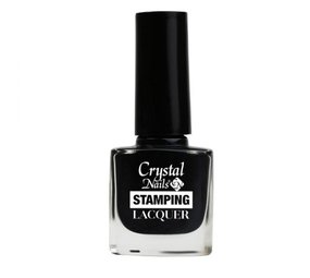 Crystal Nails Crystal Nails Stamping Lacquer Black Crystal Nails Crystal Nails Stamping Lacquer Black