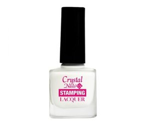 Crystal Nails Crystal Nails Stamping Lacquer White Crystal Nails Crystal Nails Stamping Lacquer White
