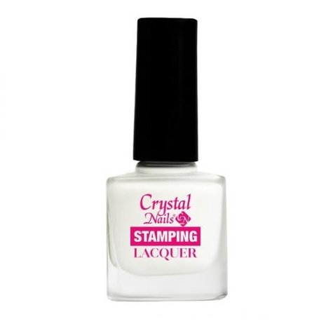 Crystal Nails Crystal Nails Stamping Lacquer White Crystal Nails Crystal Nails Stamping Lacquer White
