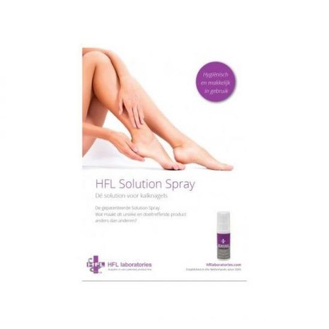 HFL Laboratories HFL Laboratories Flyer Solution Spray 50 stuks HFL Laboratories HFL Laboratories Flyer Solution Spray 50 stuks