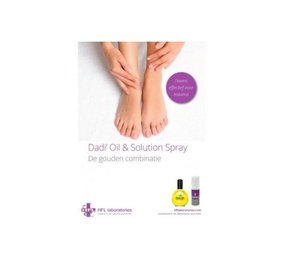 HFL Laboratories HFL Laboratories Flyer Dadi’ Oil + Solution Spray 50 stuks HFL Laboratories HFL Laboratories Flyer Dadi’ Oil + Solution Spray 50 stuks