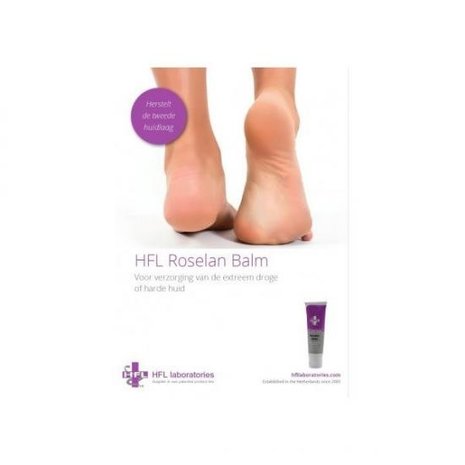 HFL Laboratories HFL Laboratories Flyer Roselan Balm 50 stuks HFL Laboratories HFL Laboratories Flyer Roselan Balm 50 stuks