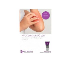 HFL Laboratories HFL Laboratories Flyer Dermazink Cream 50 stuks HFL Laboratories HFL Laboratories Flyer Dermazink Cream 50 stuks