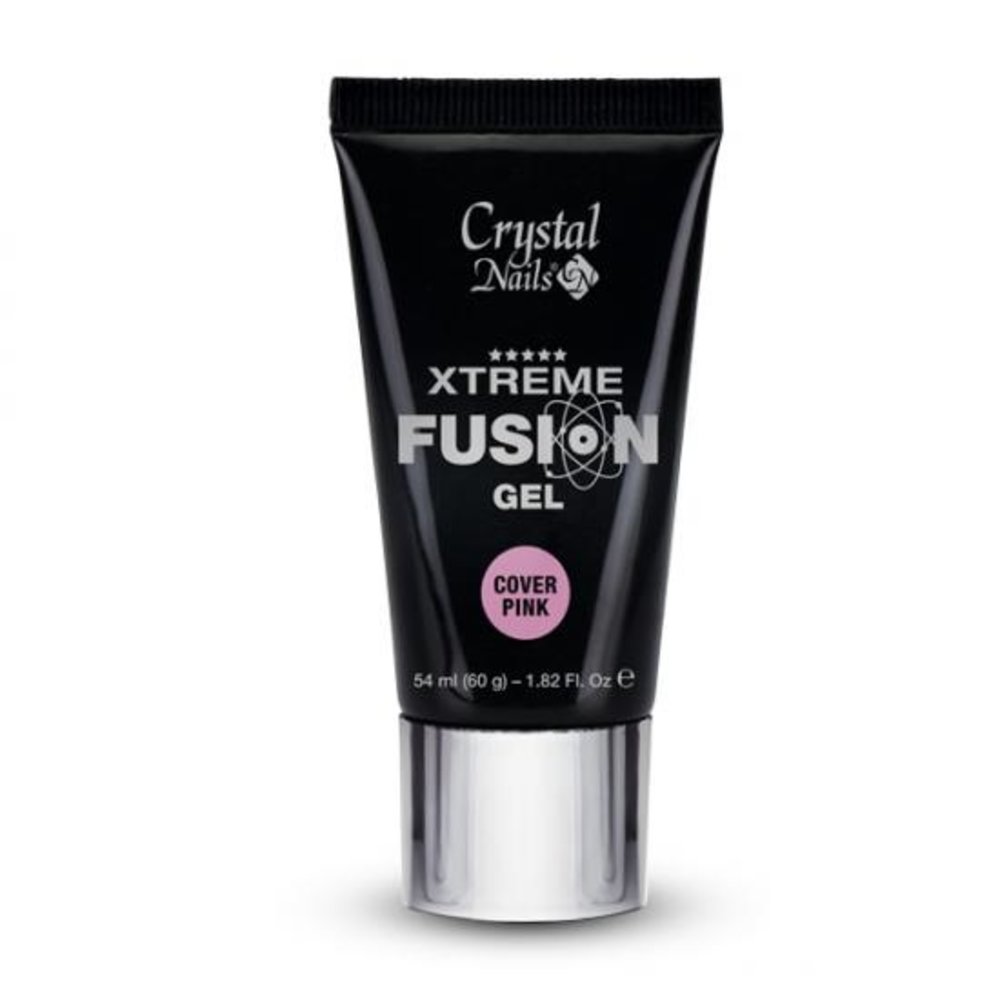 Crystal Nails Crystal Nails Xtreme Fusion AcrylGel Cover Pink 60 gr -TPO/HEMA vrij Crystal Nails Crystal Nails Xtreme Fusion AcrylGel Cover Pink 60 gr -TPO/HEMA vrij
