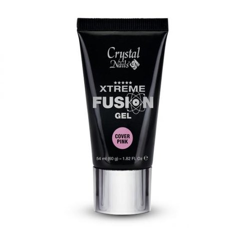 Crystal Nails Crystal Nails Xtreme Fusion AcrylGel Cover Pink 60 gr -TPO/HEMA vrij Crystal Nails Crystal Nails Xtreme Fusion AcrylGel Cover Pink 60 gr -TPO/HEMA vrij