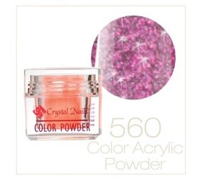 Crystal Nails Crystal Nails Brilliant Color Acryl nr. 560 OP=OP Crystal Nails Crystal Nails Brilliant Color Acryl nr. 560 OP=OP