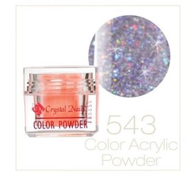 Crystal Nails Crystal Nails Brilliant Color Acryl nr. 543 OP=OP Crystal Nails Crystal Nails Brilliant Color Acryl nr. 543 OP=OP