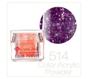 Crystal Nails Crystal Nails Brilliant Color Acryl nr. 514 OP=OP Crystal Nails Crystal Nails Brilliant Color Acryl nr. 514 OP=OP