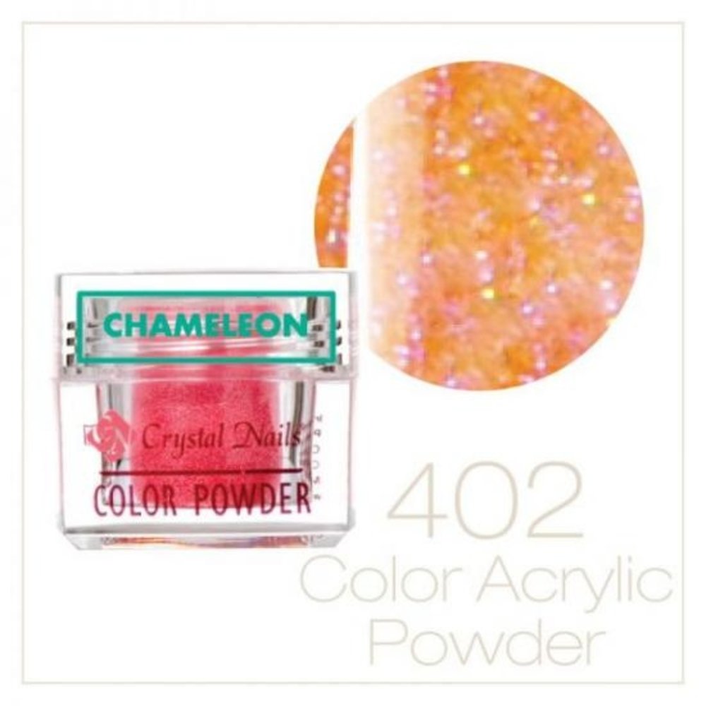 Crystal Nails Crystal Nails Chameleon Color Acryl nr. 402 OP=OP Crystal Nails Crystal Nails Chameleon Color Acryl nr. 402 OP=OP