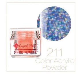 Crystal Nails Crystal Nails Fly Brill Color Acryl nr. 211 OP=OP Crystal Nails Crystal Nails Fly Brill Color Acryl nr. 211 OP=OP