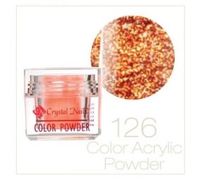 Crystal Nails Crystal Nails Snow Crystal Color Acryl nr. 126 OP=OP Crystal Nails Crystal Nails Snow Crystal Color Acryl nr. 126 OP=OP