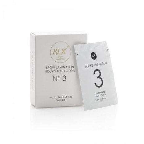 Lash eXtend Lash eXtend BLX Brow Lamination Lotion nr 3 Nourishing Sachets 10 stuks