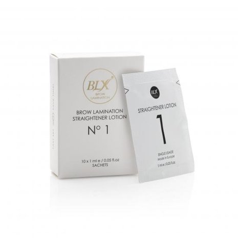 Lash eXtend Lash eXtend BLX Fast Setting Brow Lamination Lotion Nr 1 Straightener Sachets 10 stuks Lash eXtend Lash eXtend BLX Fast Setting Brow Lamination Lotion Nr 1 Straightener Sachets 10 stuks