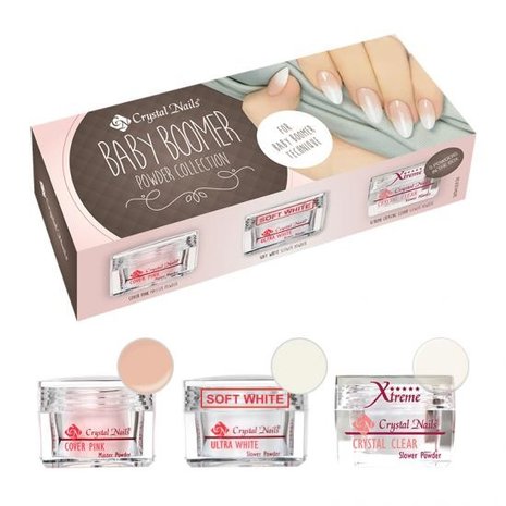 Crystal Nails Crystal Nails Baby Boomer Powder Collection *niet leverbaar* Crystal Nails Crystal Nails Baby Boomer Powder Collection *niet leverbaar*
