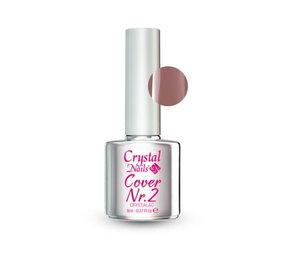 Crystal Nails Crystal Nails 3 step Crystalac (gellak) Cover Nr. 2   *niet leverbaar*