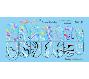 LoveNess Loveness Water Decal Aero 21 (LOA21) *beperkt leverbaar*