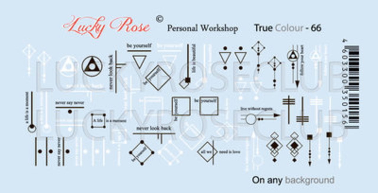 LoveNess Loveness Water Decal True Color 66 (LOTC66) LoveNess Loveness Water Decal True Color 66 (LOTC66)