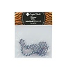 Crystal Nails Crystal Nails Tiger Eye Magnet Balls 50 stuks Crystal Nails Crystal Nails Tiger Eye Magnet Balls 50 stuks