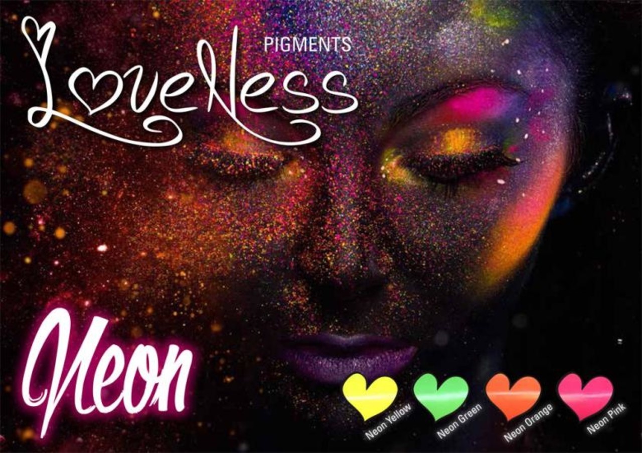 LoveNess LoveNess Neon Pigment Collectie LoveNess LoveNess Neon Pigment Collectie