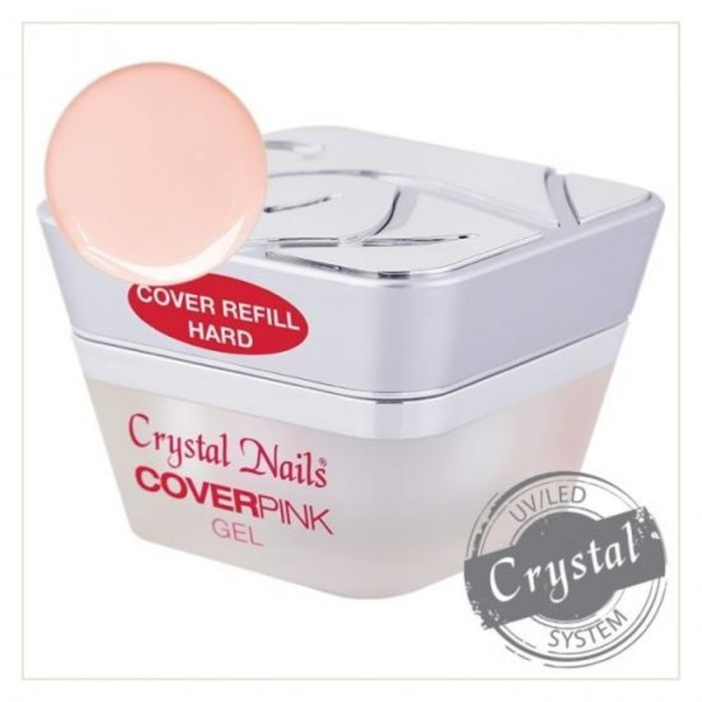 Crystal Nails Crystal Nails Cover Refill Hard Gel 15 ml *niet leverbaar* Crystal Nails Crystal Nails Cover Refill Hard Gel 15 ml *niet leverbaar*