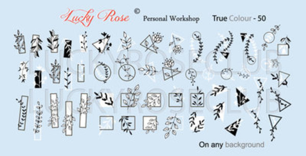 LoveNess Loveness Water Decal True Color 50 (LOTC50) LoveNess Loveness Water Decal True Color 50 (LOTC50)