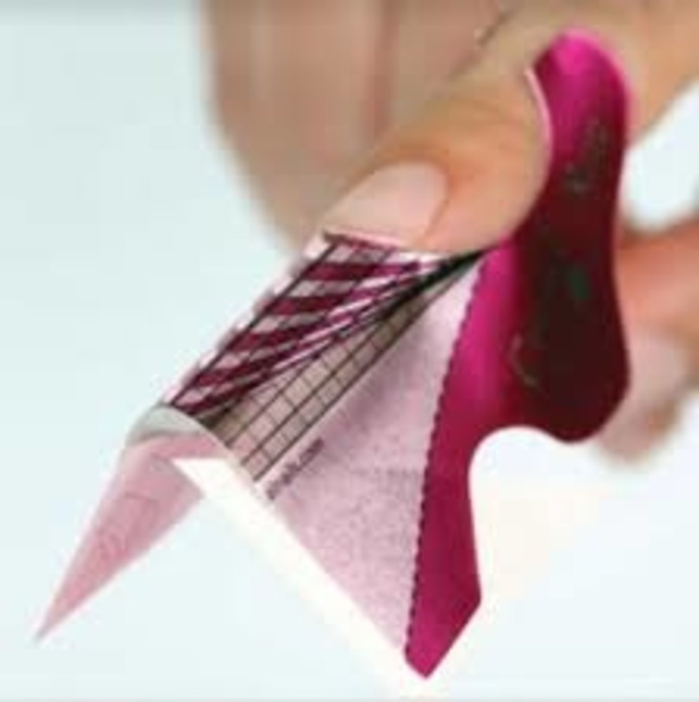 Crystal Nails Crystal Nails Competition Wonderform Sjablonen 200 st OP=OP Crystal Nails Crystal Nails Competition Wonderform Sjablonen 200 st OP=OP