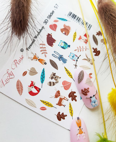 LoveNess Loveness Water Decal 3D Slider 57 (LO3DSL57)