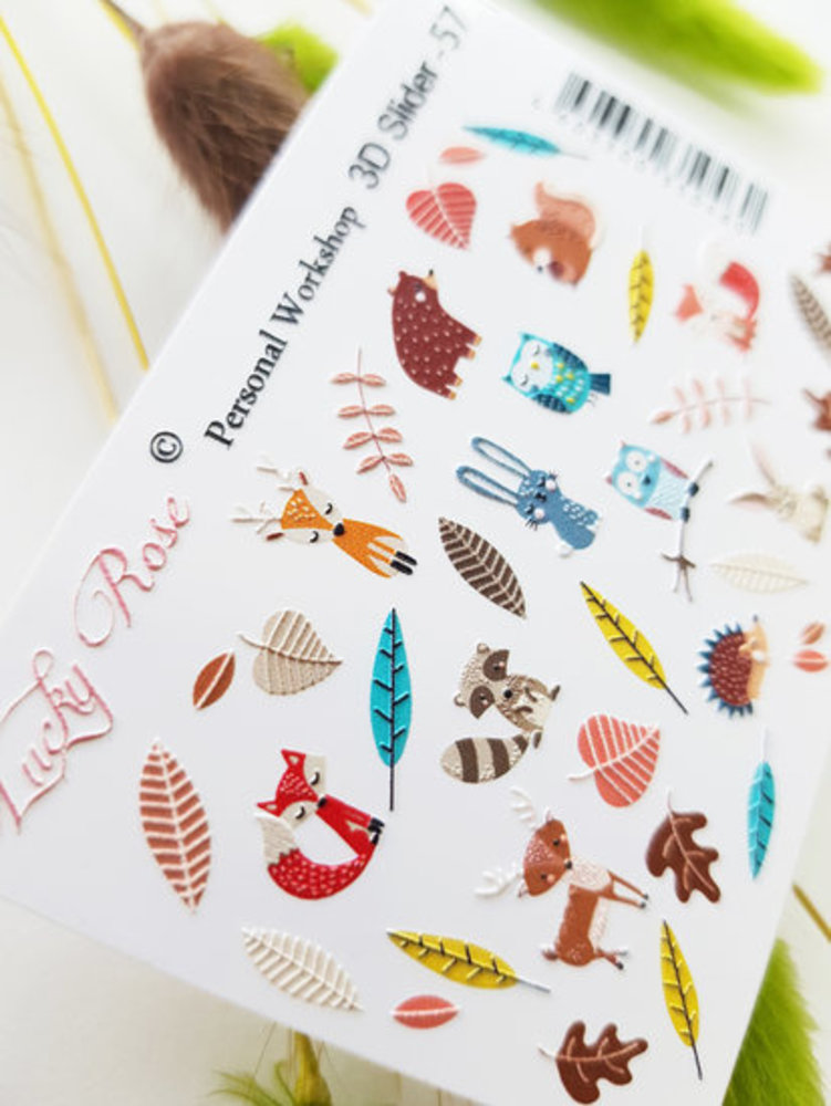 LoveNess Loveness Water Decal 3D Slider 57 (LO3DSL57)