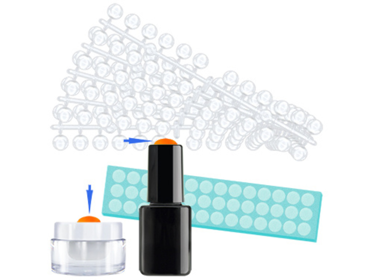 PBP PBP Color Display Dots Clear PBP PBP Color Display Dots Clear