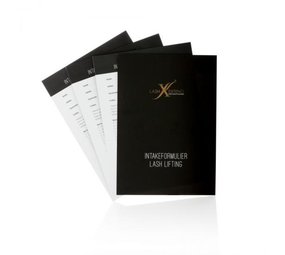 Lash eXtend Lash eXtend Lash Lifting Intake Formulier - Per 10 stuks Lash eXtend Lash eXtend Lash Lifting Intake Formulier - Per 10 stuks