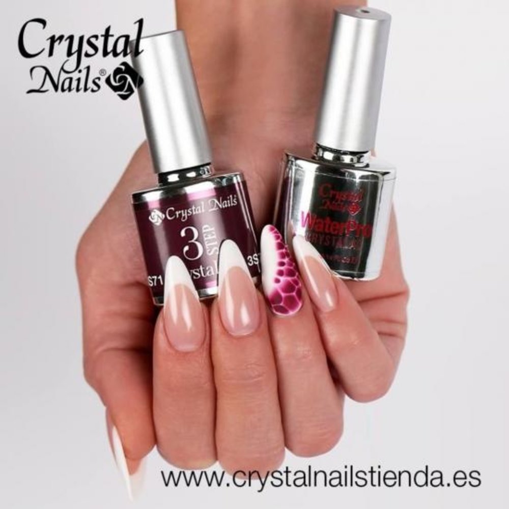 Crystal Nails Crystal Nails Waterpro Crystalac Black 4 ml TPO vrij Crystal Nails Crystal Nails Waterpro Crystalac Black 4 ml TPO vrij