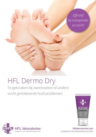 HFL Laboratories HFL Laboratories Flyer Dermo Dry 50 stuks HFL Laboratories HFL Laboratories Flyer Dermo Dry 50 stuks