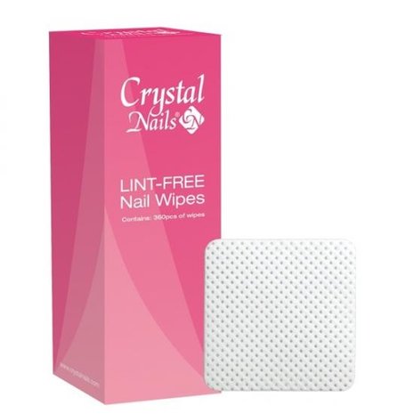 Crystal Nails Crystal Nails Lint Free Nail Wipes 360 stuks Crystal Nails Crystal Nails Lint Free Nail Wipes 360 stuks