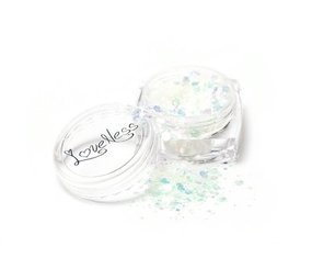 LoveNess LoveNess Holo Hexagon Transluscent CLEAR LoveNess LoveNess Holo Hexagon Transluscent CLEAR