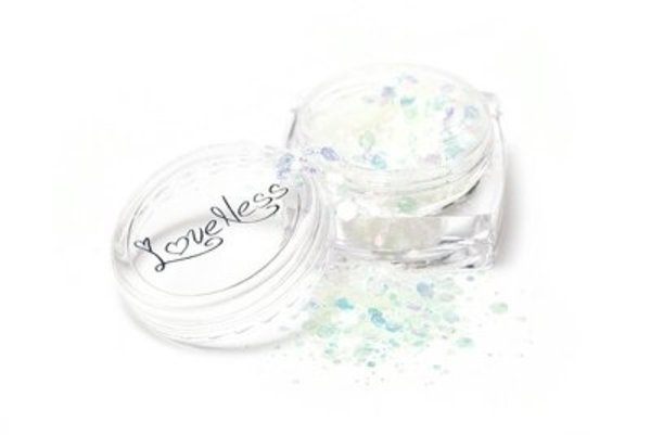 LoveNess LoveNess Holo Hexagon Transluscent CLEAR LoveNess LoveNess Holo Hexagon Transluscent CLEAR