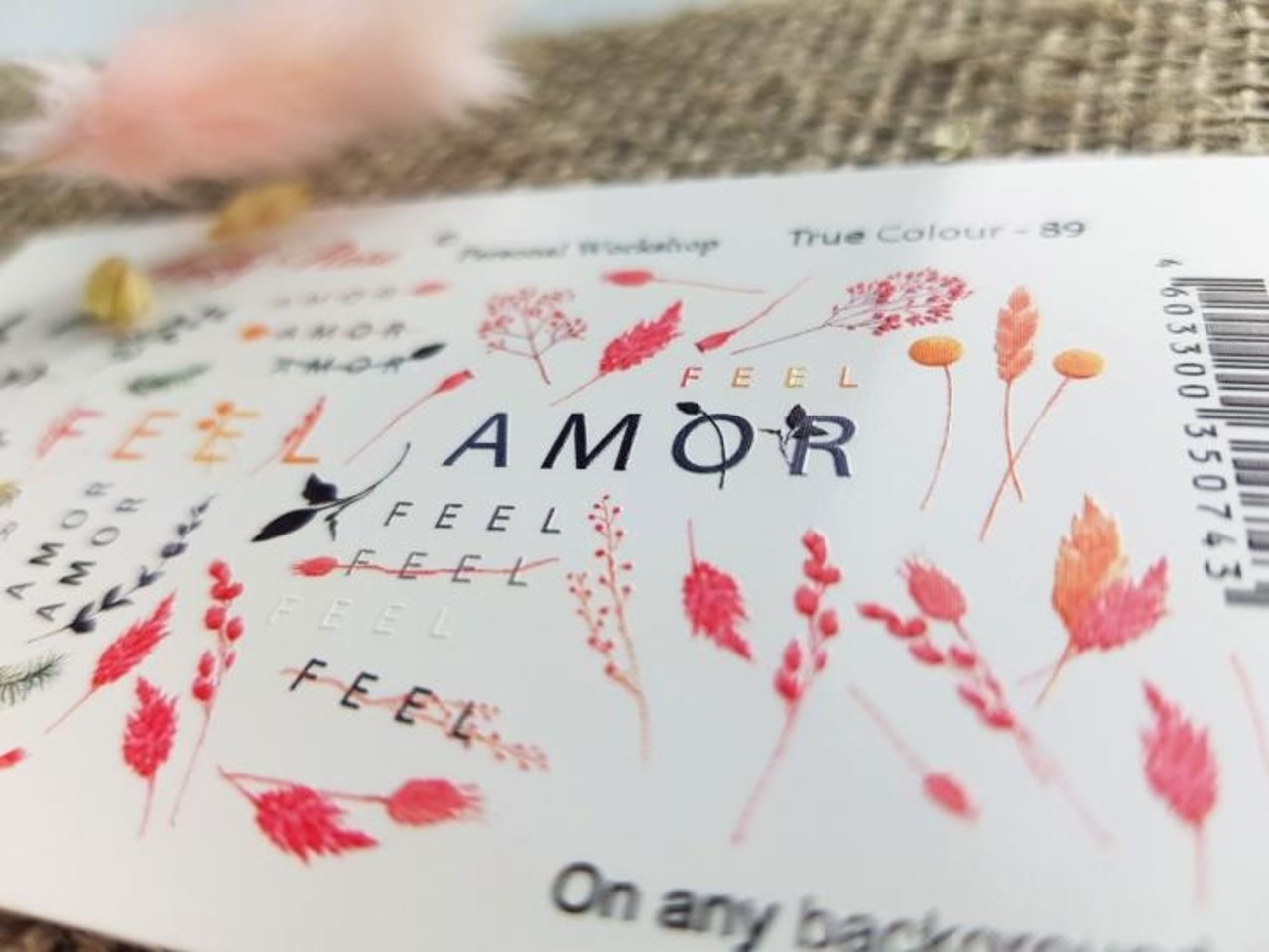 LoveNess Loveness Water Decal True Color 89 (LOTC89) LoveNess Loveness Water Decal True Color 89 (LOTC89)