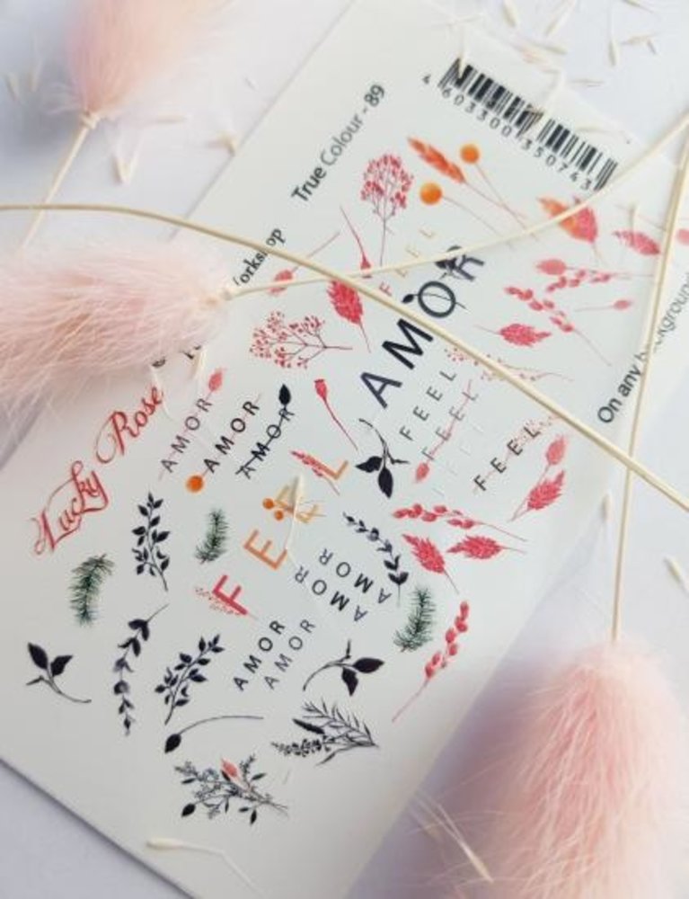 LoveNess Loveness Water Decal True Color 89 (LOTC89) LoveNess Loveness Water Decal True Color 89 (LOTC89)