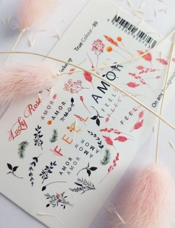 LoveNess Loveness Water Decal True Color 89 (LOTC89) LoveNess Loveness Water Decal True Color 89 (LOTC89)