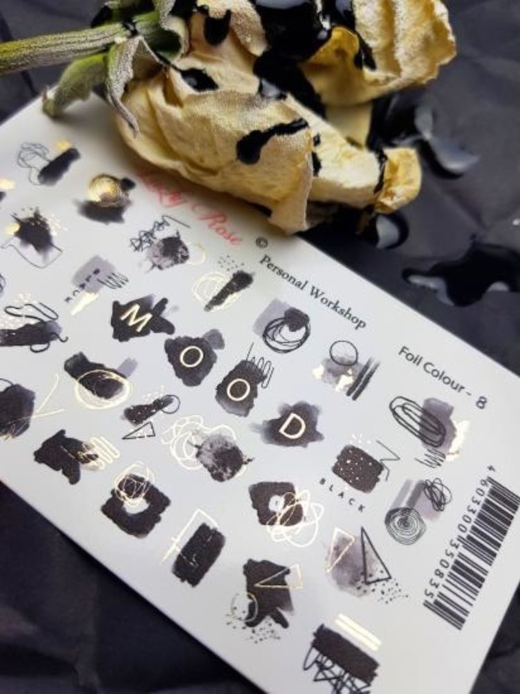 LoveNess Loveness Water Decal Foil Colour Gold 8 (LOFCG8) LoveNess Loveness Water Decal Foil Colour Gold 8 (LOFCG8)