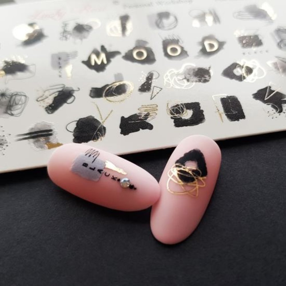 LoveNess Loveness Water Decal Foil Colour Gold 8 (LOFCG8) LoveNess Loveness Water Decal Foil Colour Gold 8 (LOFCG8)