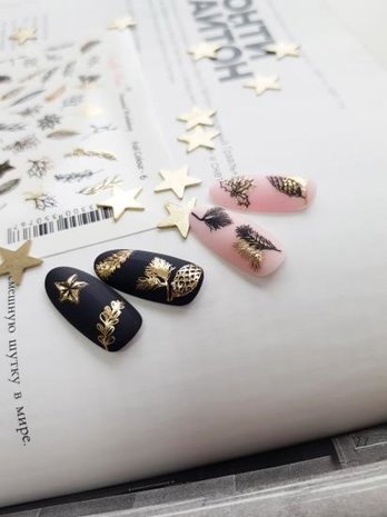 LoveNess Loveness Water Decal Foil Colour Gold 6 (LOFCG6) LoveNess Loveness Water Decal Foil Colour Gold 6 (LOFCG6)